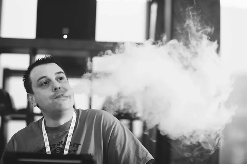 Image: Hitting a vape indoors, within 15 feet of an establishment entrance or on park property will be against the law in Dallas.