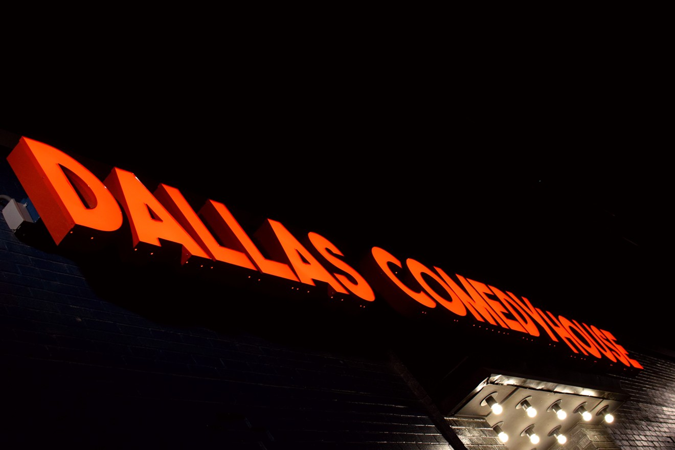 The Dallas Comedy House moved to its third location on Elm Street last year.