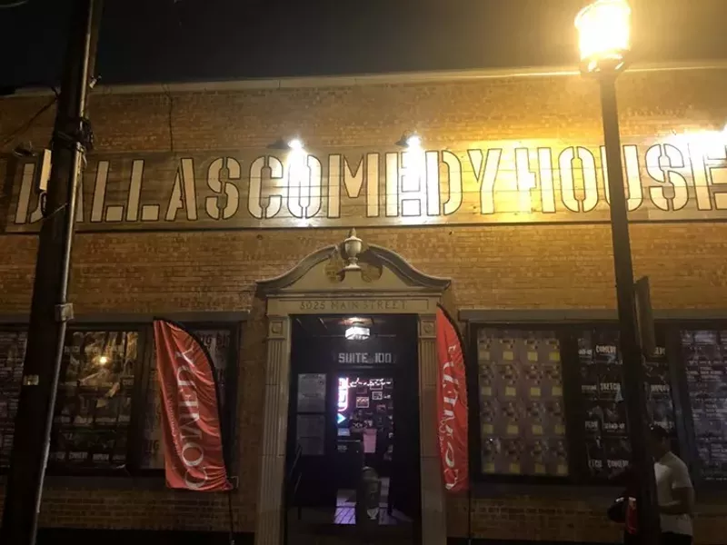 Image: Dallas Comedy House is moving.
