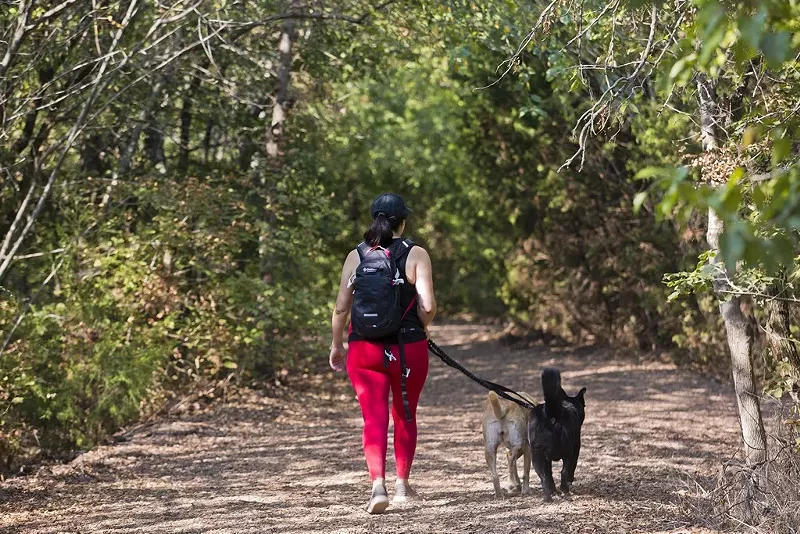 Image: Dallas' parks and trails are an asset, and a potential vector, during the COVID-19 pandemic.