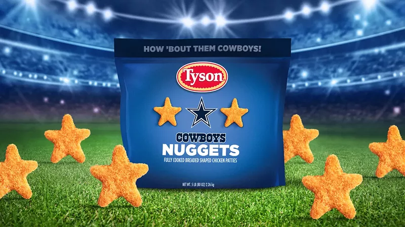 Image: How 'bout them nuggets?