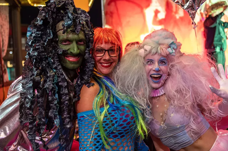 Image: Creativity and fun are the main goals for any great costume, and these three nailed it.