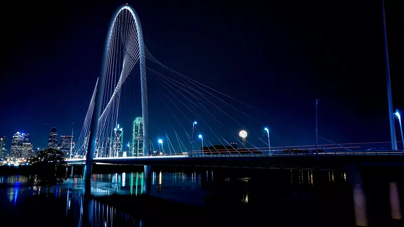 Image: A skyline shot of the city of Dallas, which houses 92,300 millionaires.
