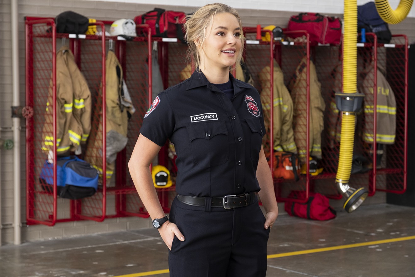 Hassie Harrison plays Lucy in Tacoma FD.