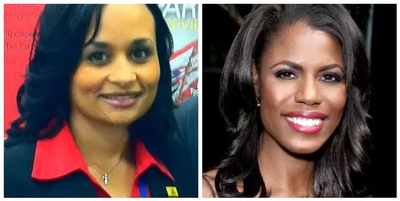 Image: Katrina Pierson and Omarosa Manigault-Newman
