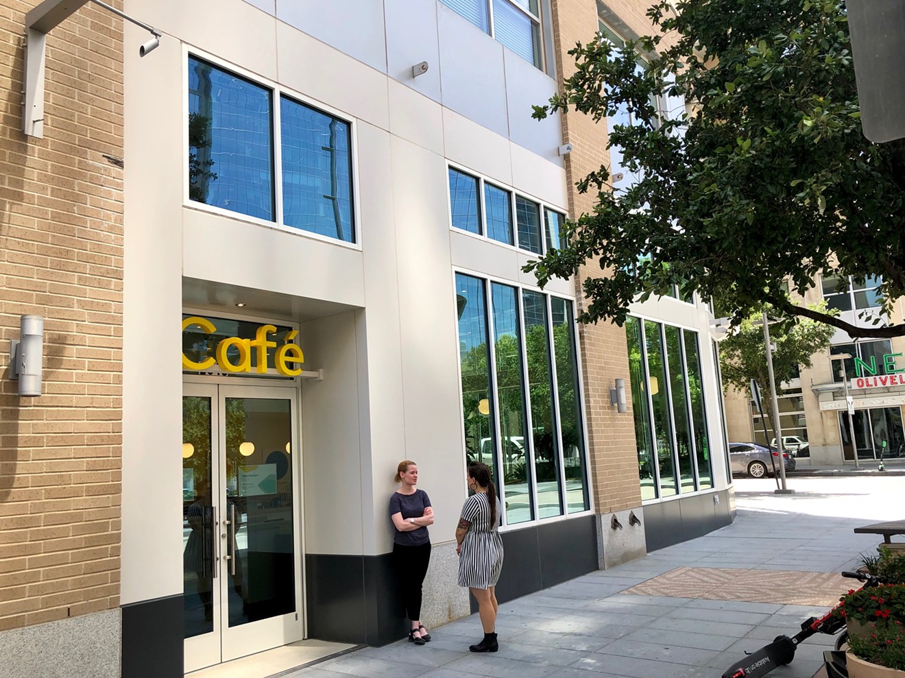 Hatchways Cafe opened this week, and the health-focused cafe is attached to a forthcoming Victory Park coworking space.