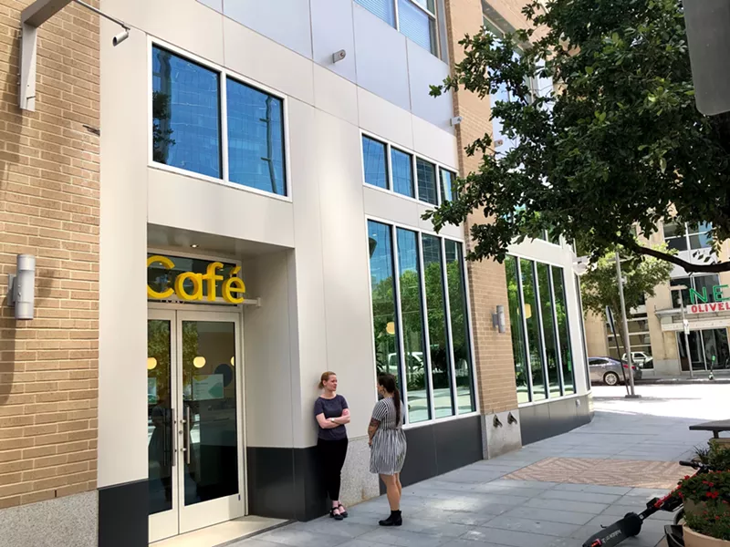 Image: Hatchways Cafe opened this week, and the health-focused cafe is attached to a forthcoming Victory Park coworking space.