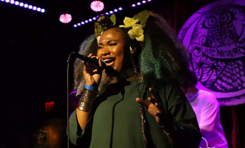 Image: Hip-hop artist Flower Child's new video is a real love fest.