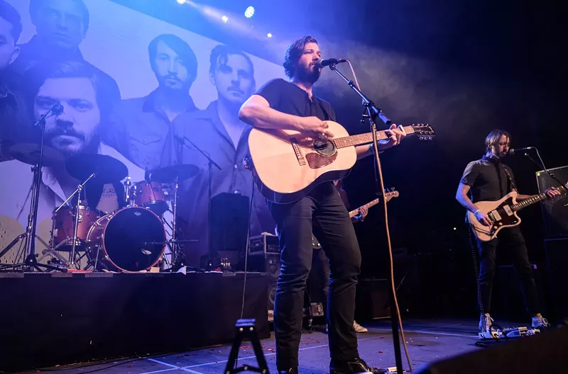 Image: Midlake reunited for a performance at the Dallas Observer Music Awards in 2019. Now, the band is back with new music.