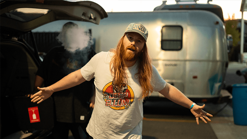 Image: Dallas musician Mitchell Ferguson.