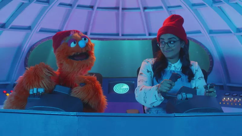 Image: Sahana Srinivasan hosts Brainchild on Netflix.