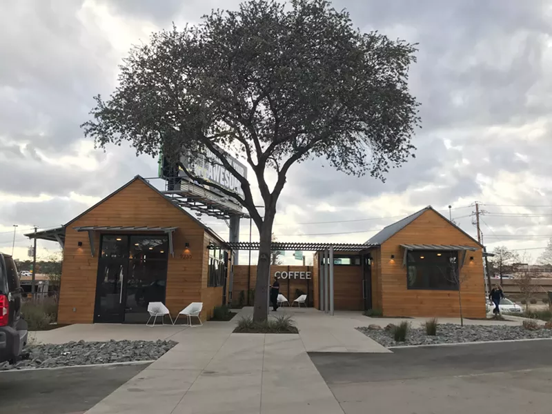 Image: Houndstooth Coffee's new Walnut Hill location is in front of TreeHouse, just off Central Expressway.