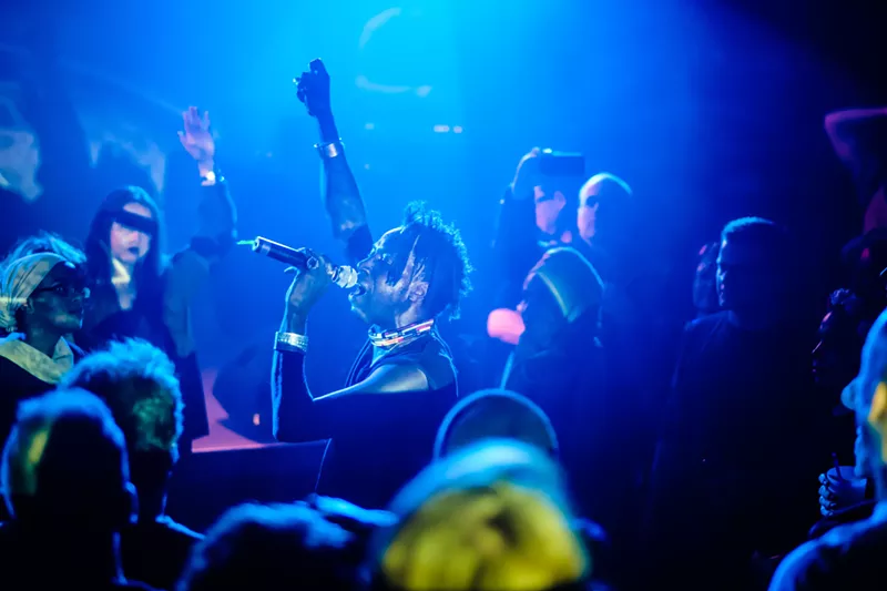 Image: Saul Williams is a graduate of NYU's acting program, but he's better known for his work as an anger-fueled rapper-poet.