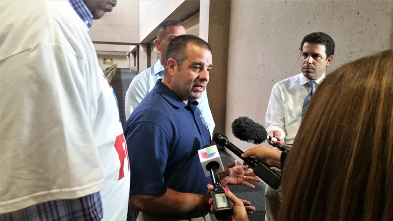 Image: Mike Mata, president of the Dallas Police Association, said officers have trouble trusting the Community Police Oversight Board.