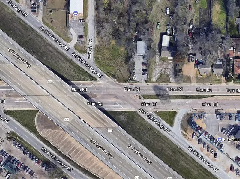 Image: Christopher Geddes, 31, was killed at the intersection of the C.F. Hawn Freeway service road and Elam Road, police say.
