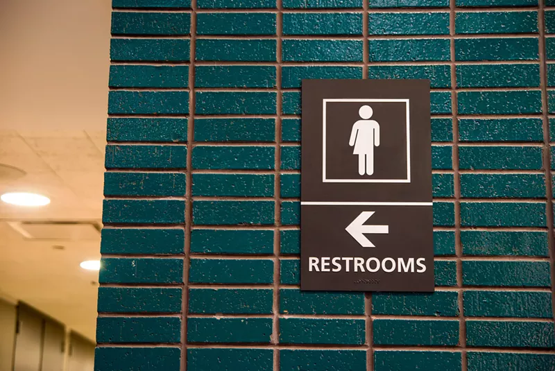 Image: The house version of Texas' bathroom bill was the subject of an all-night fight Wednesday.