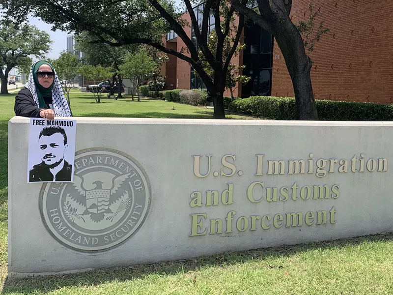 Image: According to recent court filings, ICE agents did not have a warrant for Khalil at the time of the man's arrest.