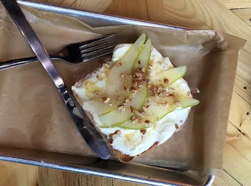 Image: Fans of Toasted's $7 artisanal toasts can soon get them at Crockett Row at West 7th in Fort Worth.