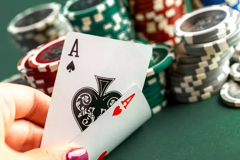 Image: Many poker players say their game isn't gambling. To them, it's a game of strategy.