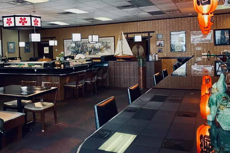 Image: SushiYa has a comfortable dining room, and the bar is a great place to catch a quick lunch.