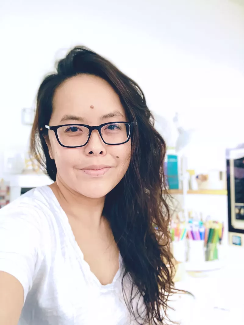 Image: Carrie Chan is creating 100 days of art.