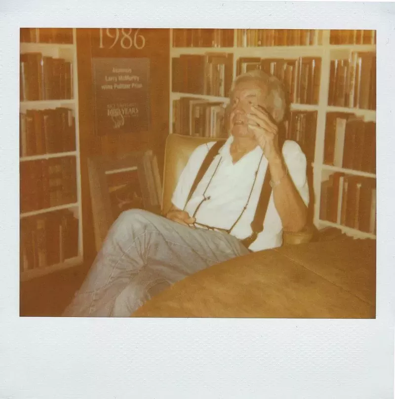 Image: Author Larry McMurtry died last Thursday at age 84. Dallas students have been chasing his myth for years.