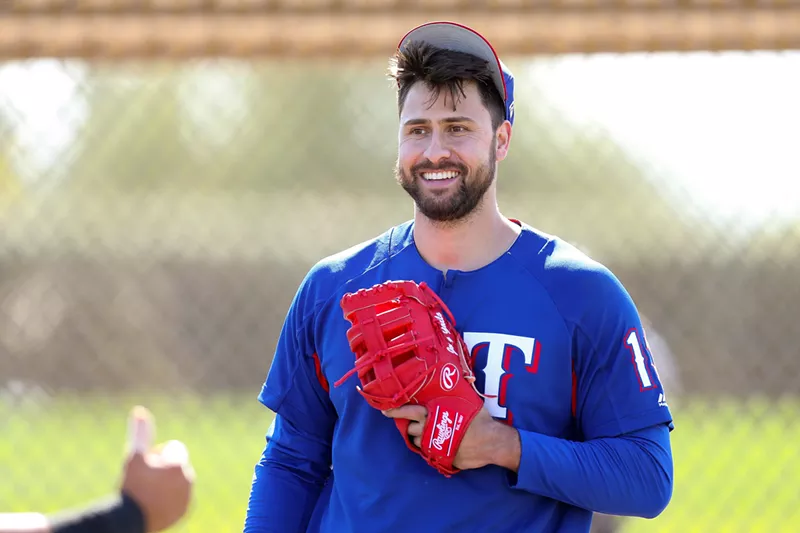 Image: Gonna be a little harder for Rangers fans to find Joey Gallo's smiling face on their TVs in 2020.