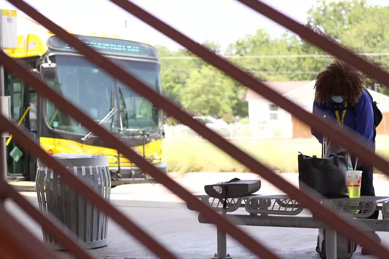 Image: DART's shuttles at Parkland Hospital have become less useful for employees in recent months.
