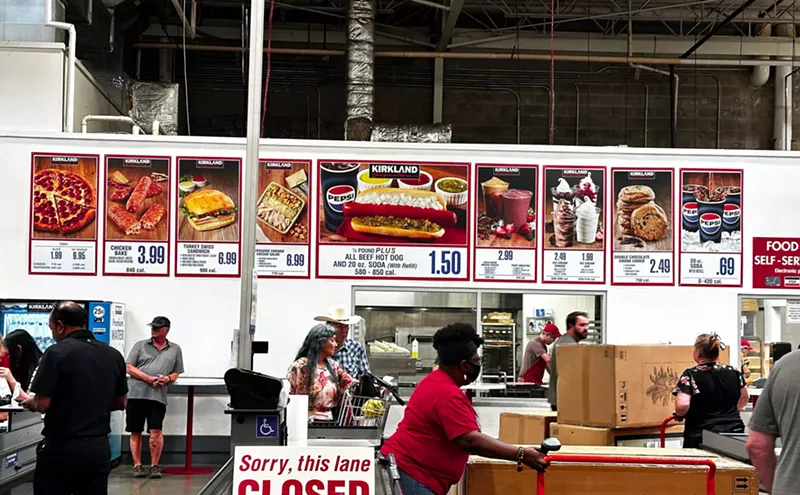 Image: Date Night at Costco’s Food Court: Glizzies, Pizza and a Swirl