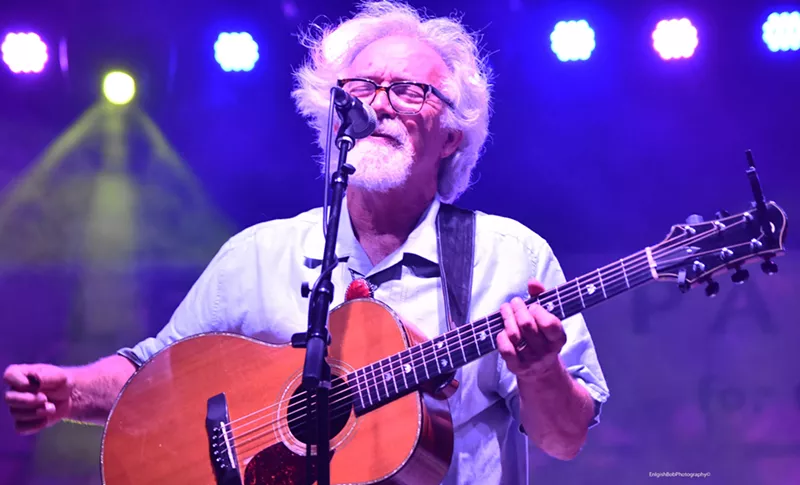 Image: Dave Walser didn't want to pick between the Beatles and bluegrass, so he chose both.