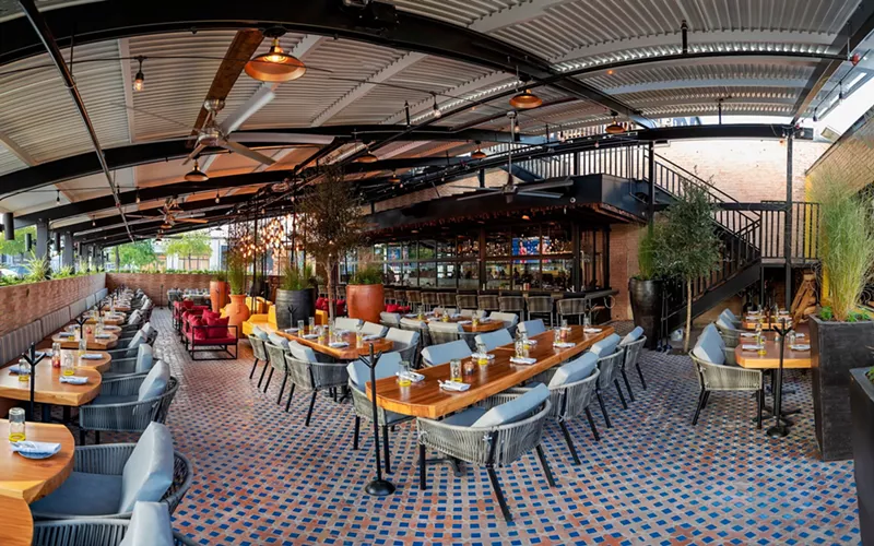 Image: The rooftop patio at Vidorra, now open in Deep Ellum.