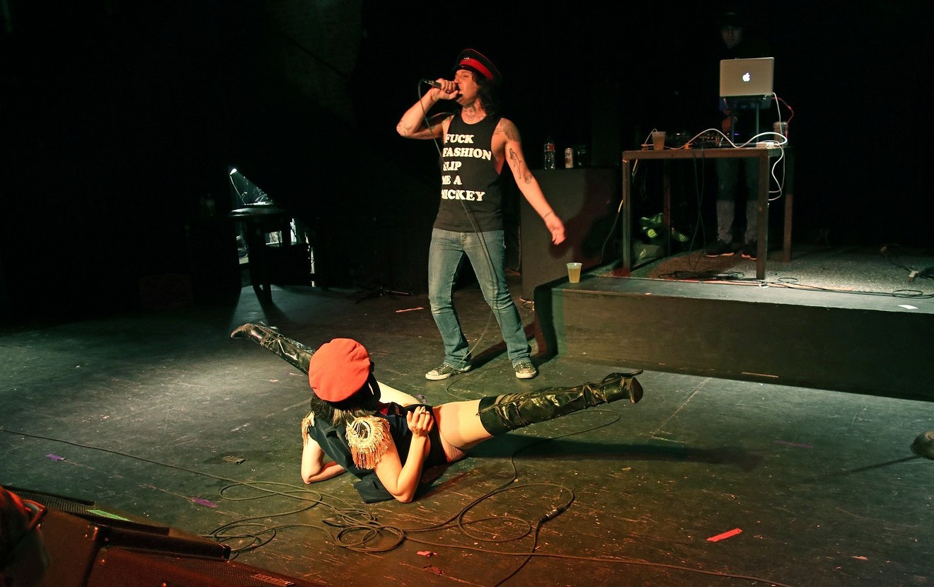 Mickey Avalon performed at The Door in March.