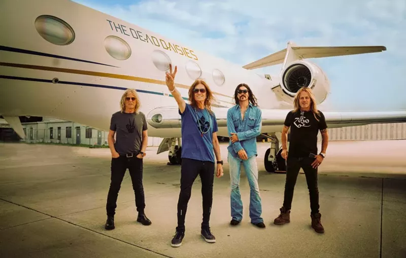Image: Actual proof that The Dead Daisies are on their way to Dallas.