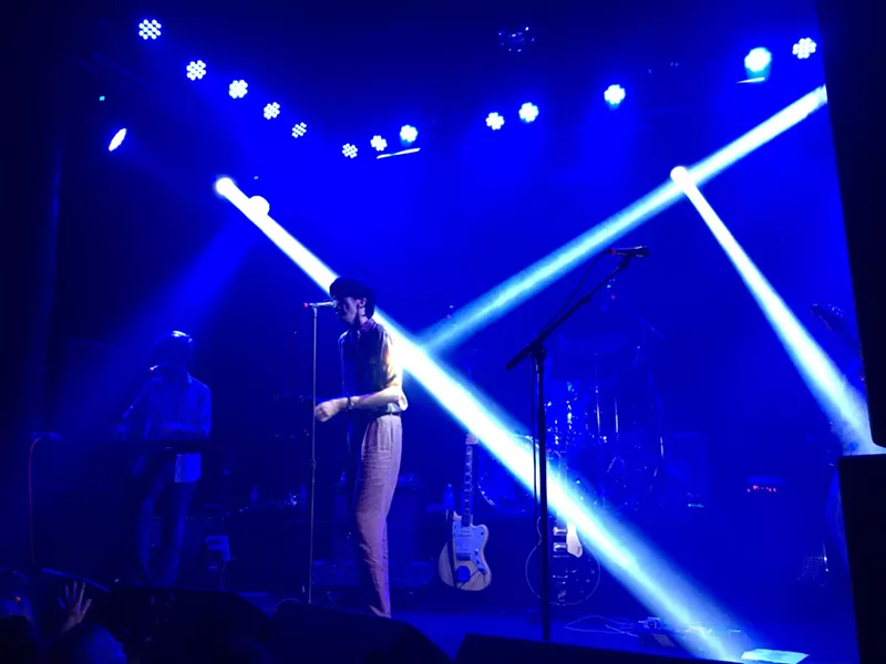 Image: Deerhunter played a perfect storm of electric sounds on Tuesday night at Trees.
