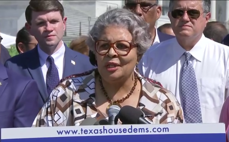 Image: Defiant Texas Dems in D.C. Tell Abbott to Quit Holding Lege Hostage, Demand Congress Act on Voting Bills