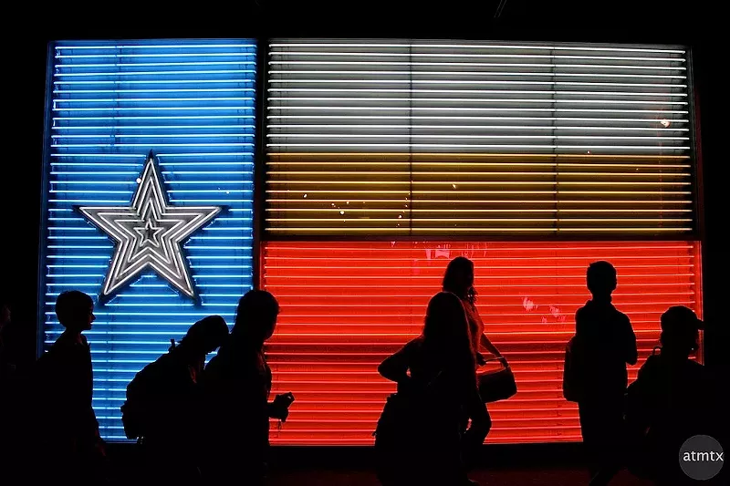 Image: Denton County's Republican Party thinks Texans should vote on independence.