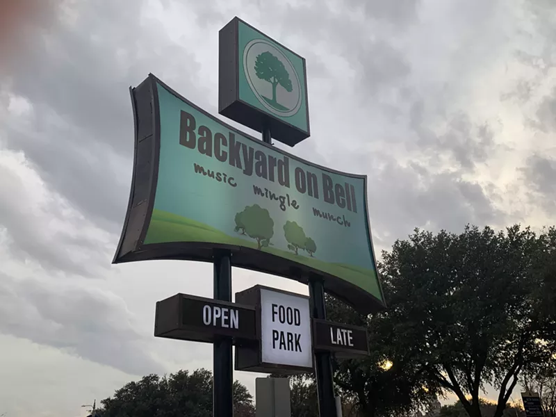 Image: Denton's Backyard on Bell