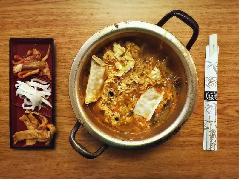 Image: Add dumplings to your ramen at The Taste for an extra special bowl of comfort.