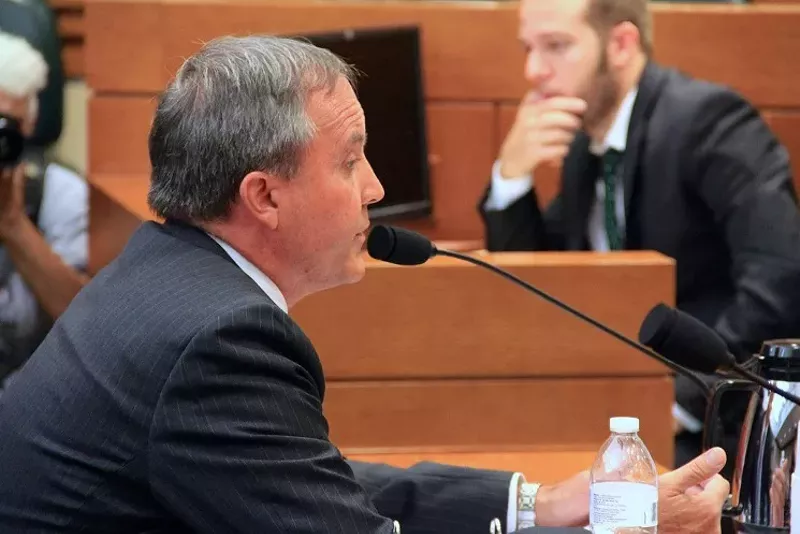 Image: Texas Attorney General Ken Paxton says he's innocent.
