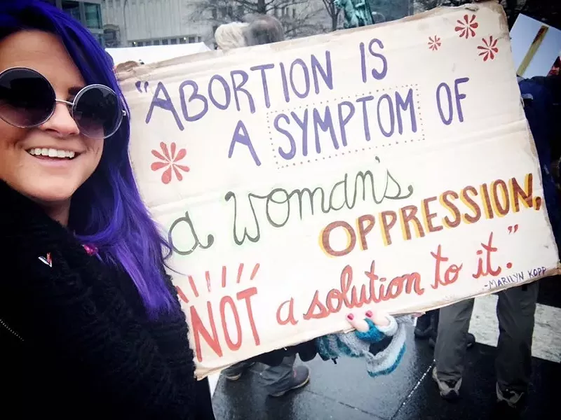 Image: Dallas activist Destiny Herndon-De La Rosa is making (third) waves as a pro-life feminist.