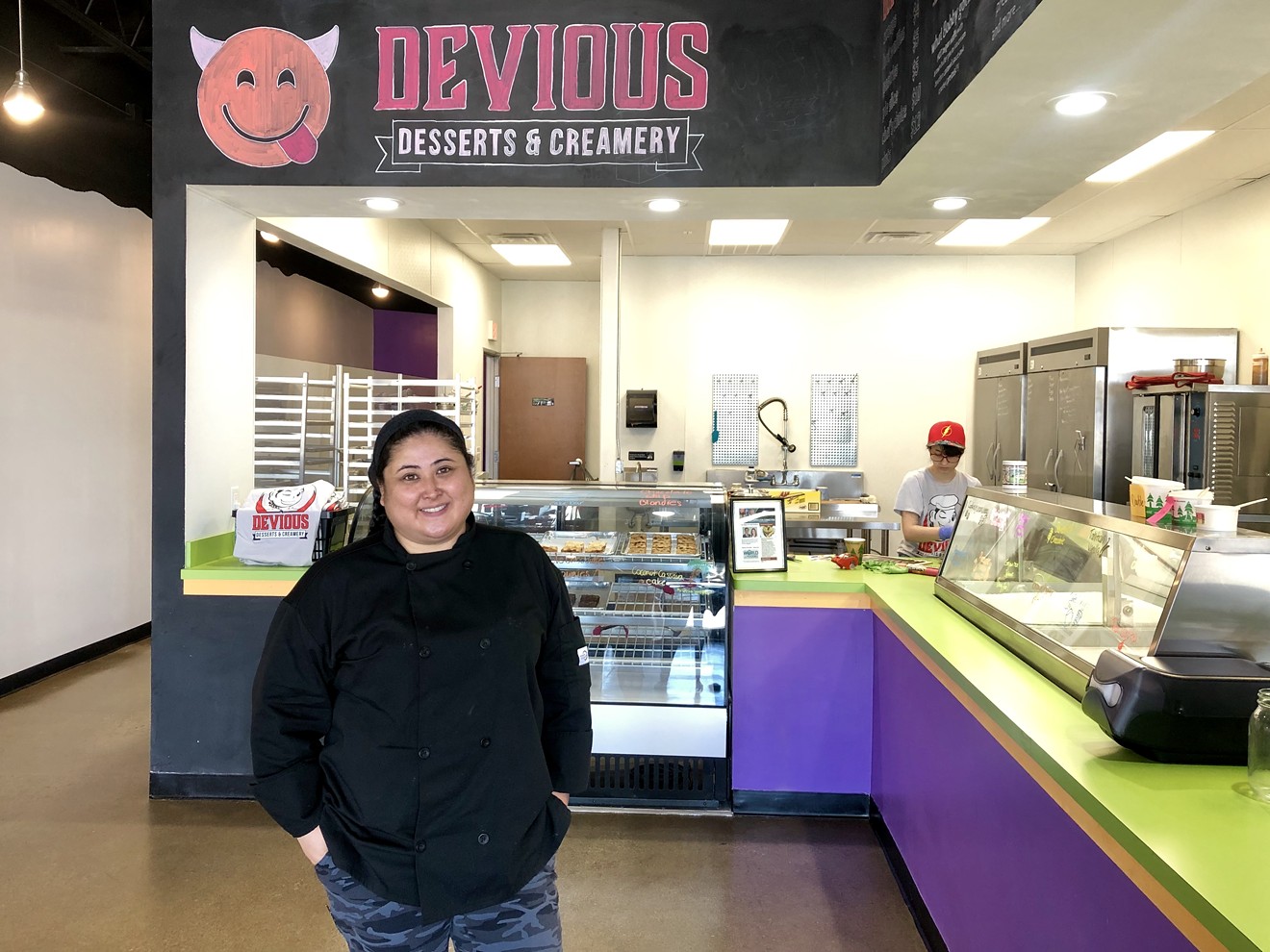 Meriel Bautista, chef and owner of Devious Desserts and Creamery, is bringing new flavors in dessert to Carrollton.