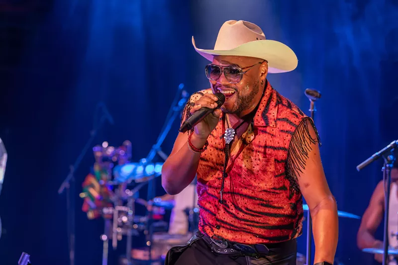 Image: Man performing on stage