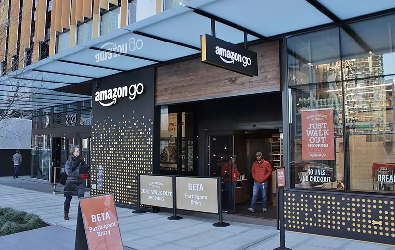 Image: Amazon's Go store near its original headquarters in Seattle.