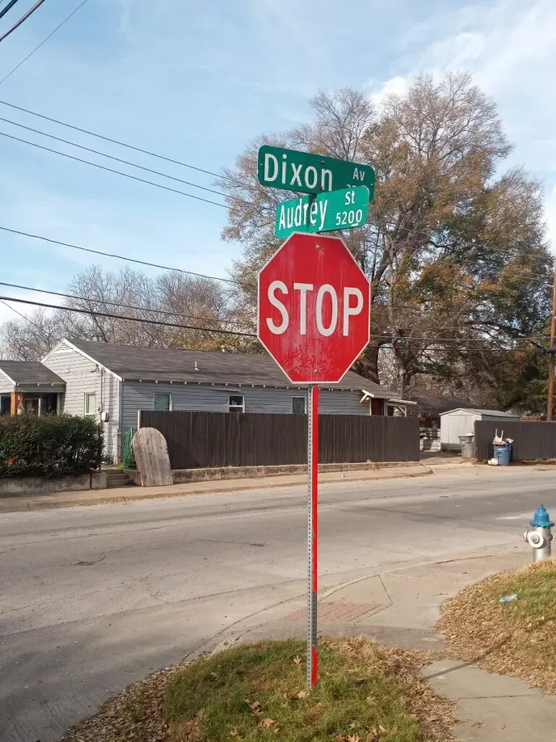 Image: Dallas City Council has approved the name change of Audrey Street in South Dallas to Dimple Jackson Street.