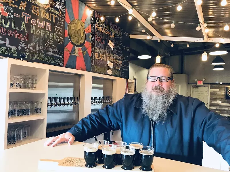 Image: Wade Wadlington of Division Brewing