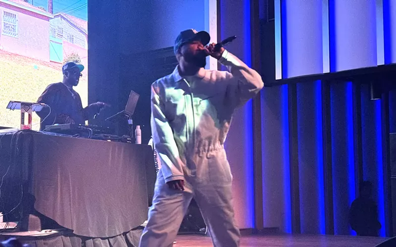 Image: Dom Kennedy performing at Dallas' The Echo Music Lounge on March 25, 2025.