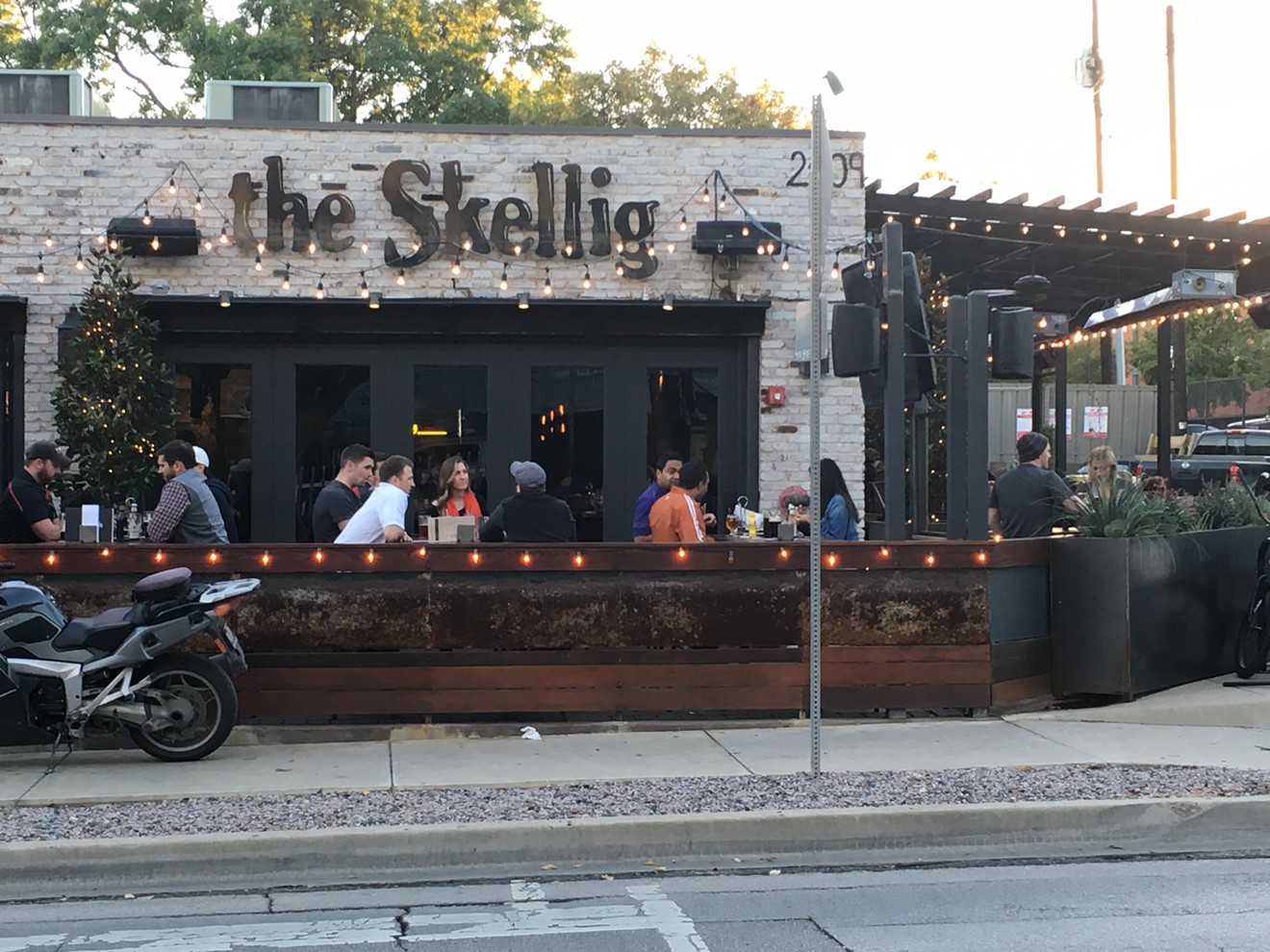 The Skellig already has a patio, but they're adding something new: a sprawling outdoor beer garden.