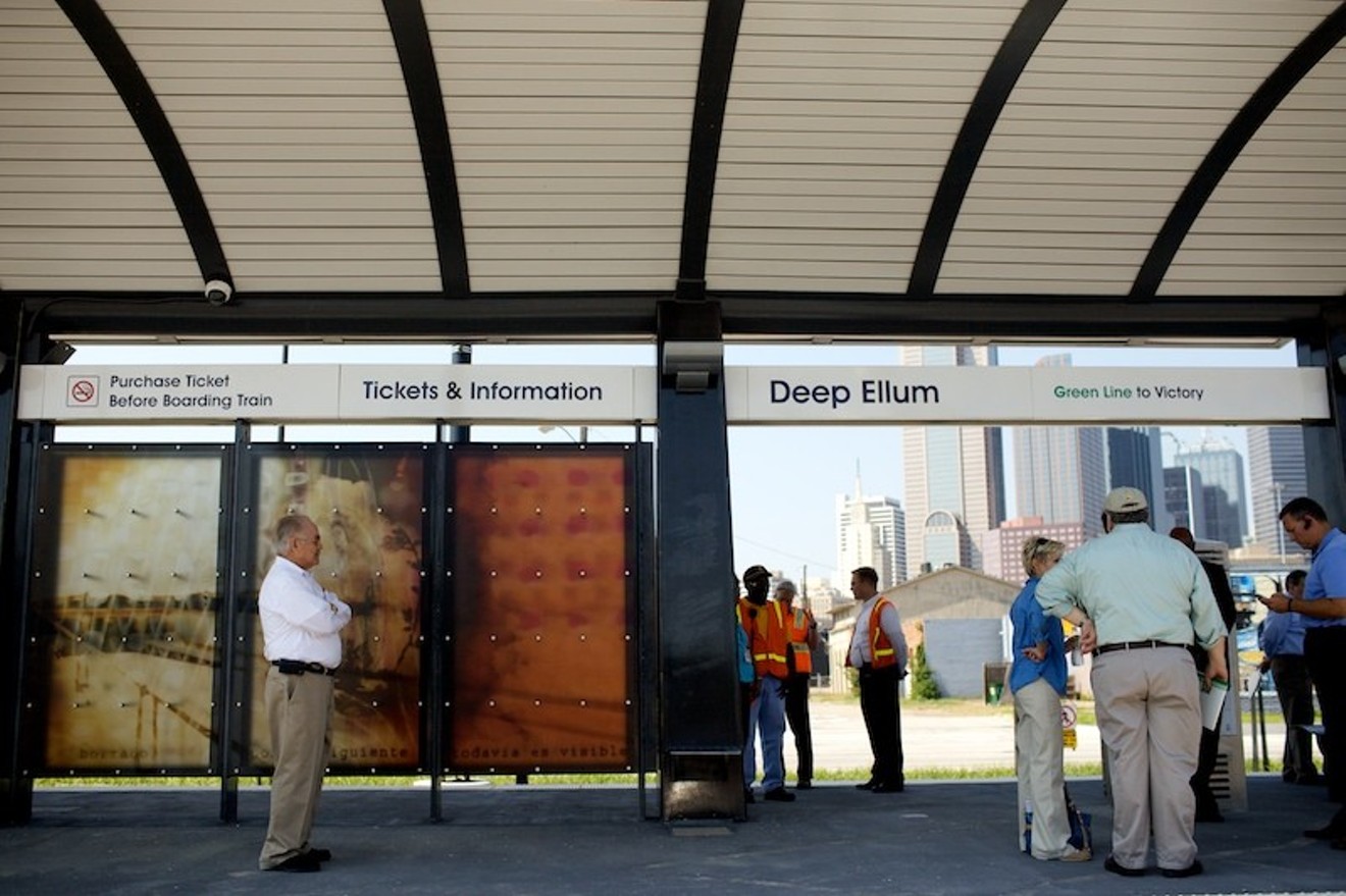DART's Deep Ellum Station, which is sure to be stocked with revelers New Year's Eve