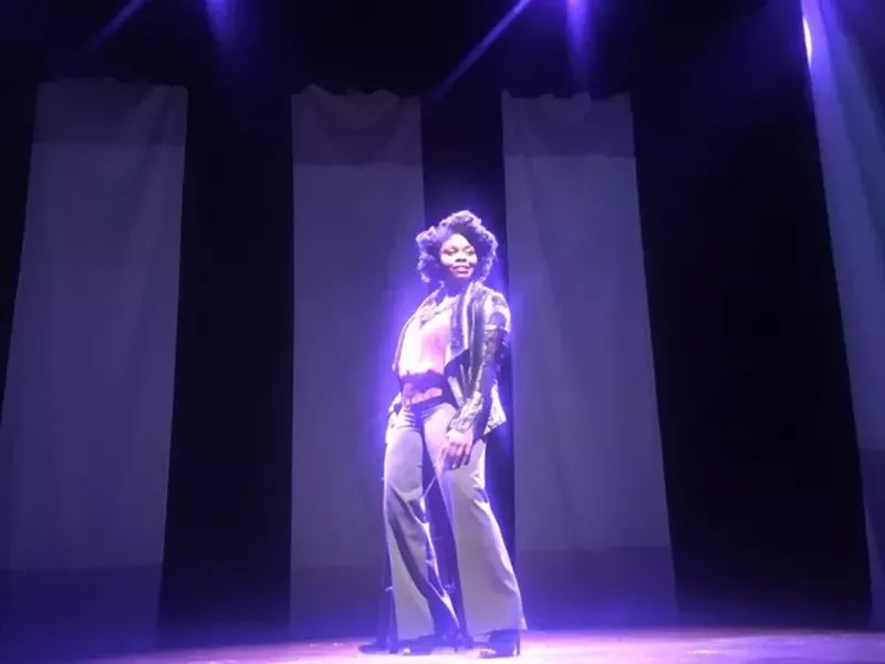Image: Feleceia Benton performs in The Sound.