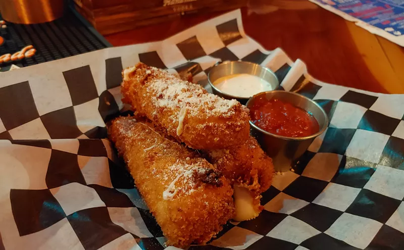 Image: Down The Rabbit Hole for the Fried Mozzarella Cheese Sticks of Your Childhood Dreams